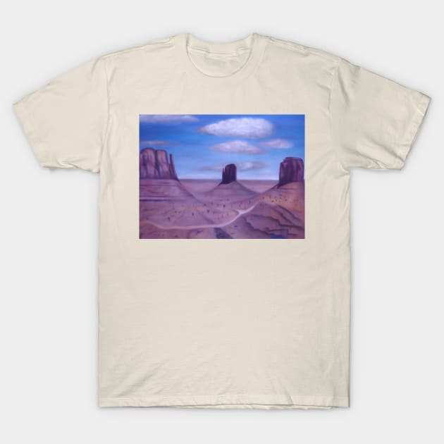 Scenic Monument Valley T-Shirt by ocsjake613